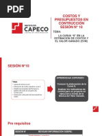 S10 - Curva S en La Estimación de Costos y El Valor Ganado (Evm)