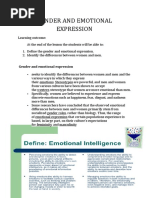 Gender and Emotional Expression