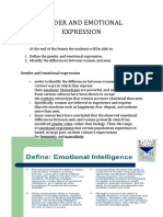 Gender and Emotional Expression: Nature vs Nurture