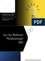 Pointers Konsultasi Penyusunan Roadmap SBS