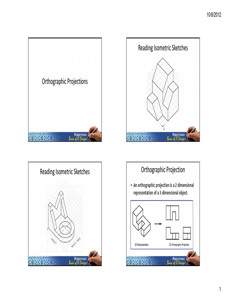 Understanding Orthographic Projections | PDF | Geometry | Classical ...