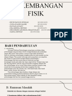 Perkembangan Fisik: Kelompok 2