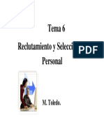 Tema 6 I.C. Reclutamiento Selección, inducción
