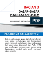 Persyaratan Dalam Sistem