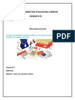 Proyecto Final Microeconomia F-2173 2° Tetramestre - Matutino