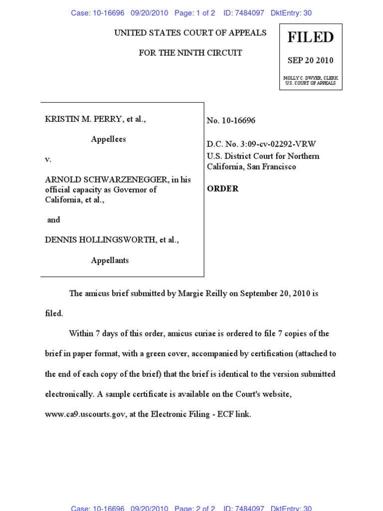 Filed: Order | PDF