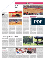 El Comercio Pagina Toros 15 JULIO 2013 (Pag C11)