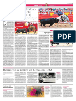 El Comercio Lima-Peru Pag Toros 22 julio 2013