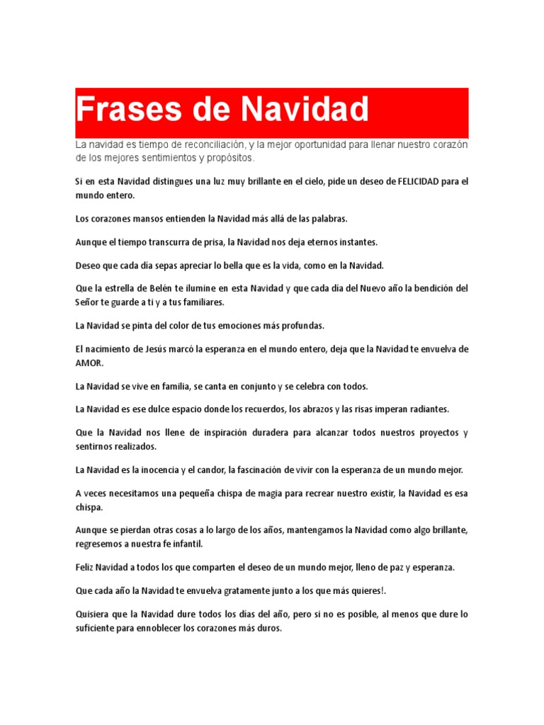 Mensajes de Navidad llenos de amor | PDF | Navidad | Amor, image size:768x1024