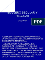 3.a. El Clero Secular y Regular