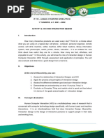 Activity2-Hci and Interaction Design