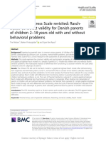 The Parental Stress Scale Revisited Rasch-Based Co