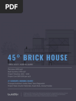 45° Brick House: Sunrise Society, Vadodara, Gujarat