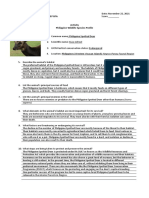 Philippine Wildlife Species Profile Activity