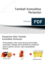 02 - Nilai Tambah Komoditas Pertanian