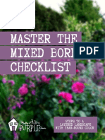 Master The Mixed Border Checklist: Steps To A Layered Landscape With Year-Round Color