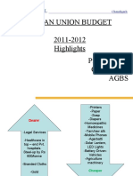 Union Budget 2011-12