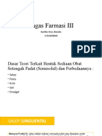 Tugas Farmasi III (Kartika Desy Natalia 1765050060)