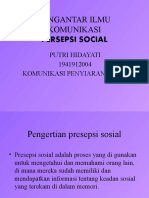 PENGANTAR ILMU KOMUNIKASI