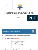 Congestion Control Algorithms