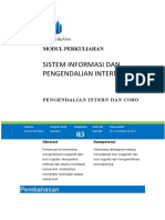 Modul Sistem Informasi Dan Pengendalian Internal (TM3)