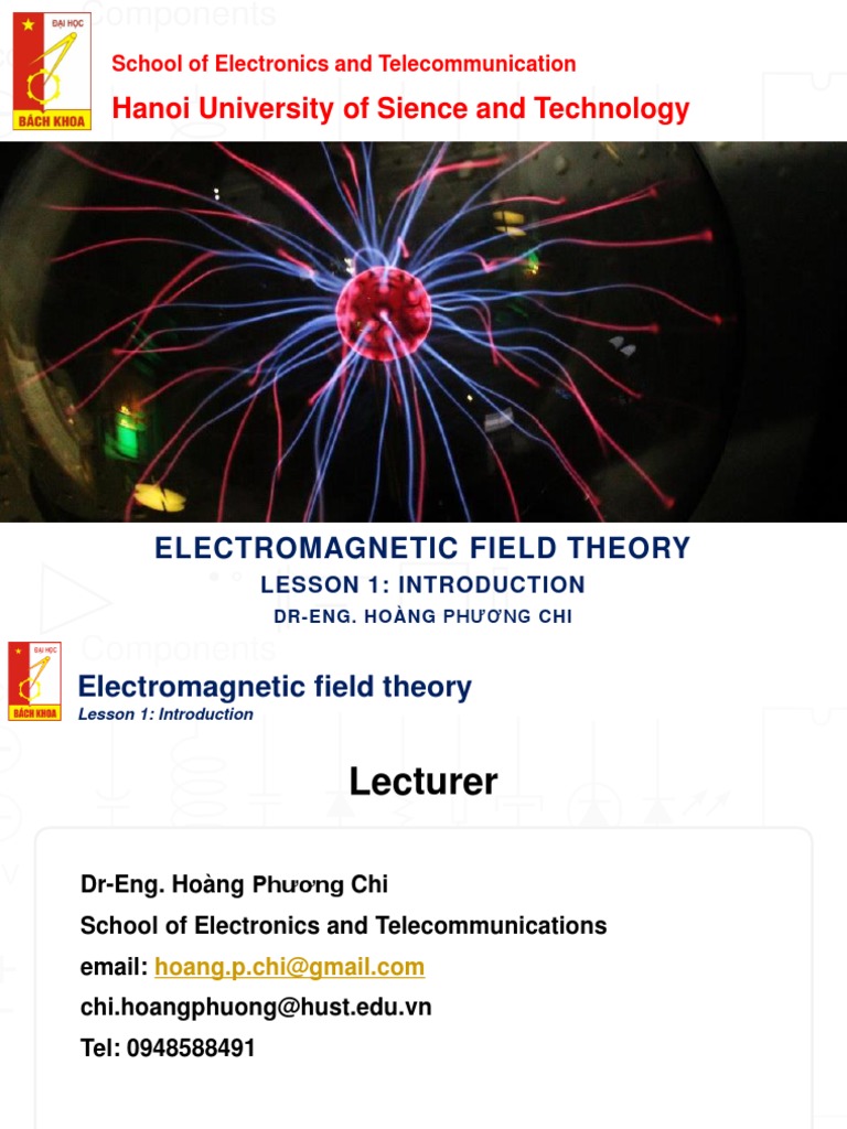 Hanoi University of Sience and Technology Field Theory PDF Classical