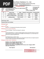 Proforma Invoice: .Goods and Price