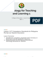 Lecture 1:technology For Teaching and Learning 1