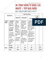 BỘ ĐỀ ÔN THI VĂN 9 VÀO 10 SIÊU HOT