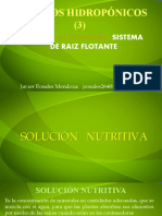 TERCERA PARTE Solucion Nutritiva Cultivos Hidropónicos