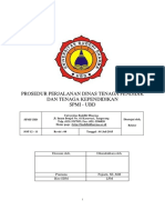 Prosedur Perjalanan Dinas TP TKP