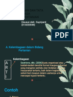 Kelembagaan Dan Tata Niaga Dalam Pertanian - QSUPRIYANTI - D1A020048