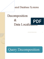 Distributed Database Systems: Decomposition & Data Localization