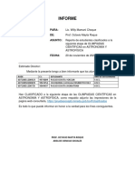 INFORME CLASIFICADOS ASTRONOMIA ASTROFISICA