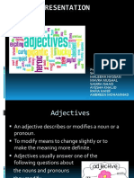 Adjectives