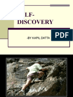 Self-Discovery: - by Kapil Datta
