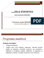 Curs Bazele Statisticii Partea I 6martie 2021 Completari