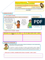 DIA 2 Identificamos Situaciones de Inclusión en Nuestra Familia y Comunidad.