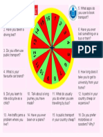 Speaking Wheel Questions - Transportation