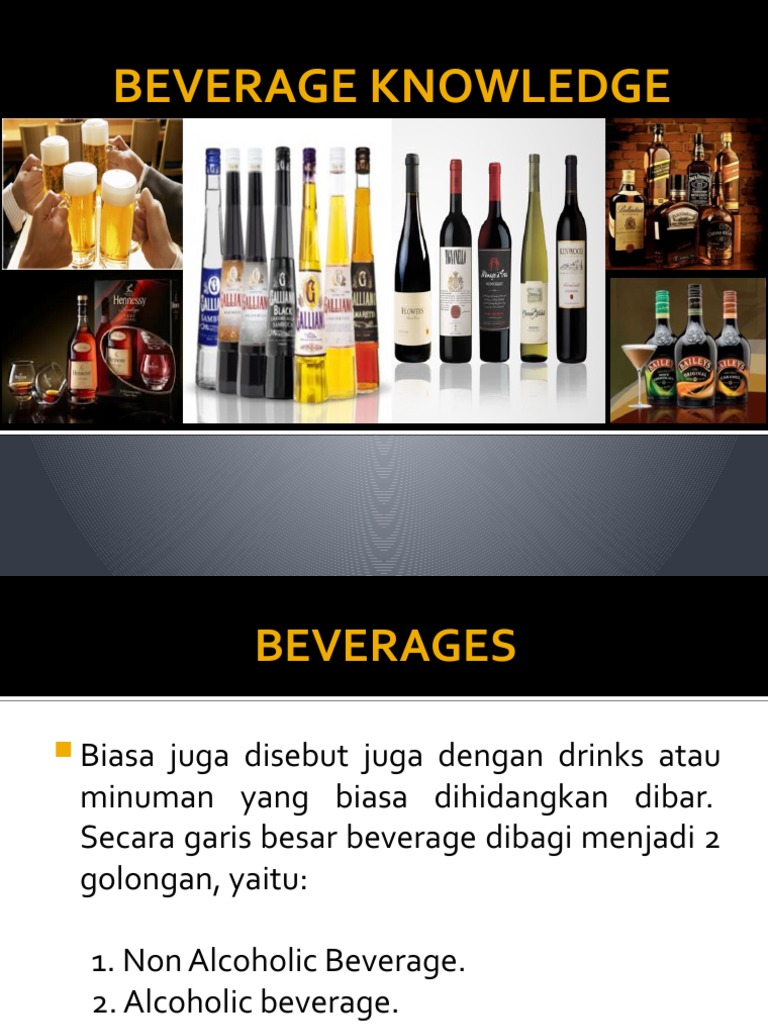 Beverage Knowledge PDF