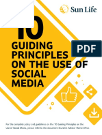 10 Guiding Principles On The Use of Social Media - May2020