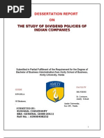 Download 460 the Study of Dividend Policies of Indian Companies by Kushaal Chaudhary SN54227796 doc pdf