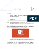 Microsoft PowerPoint 2016