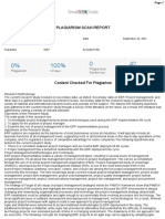 Plagiarism Scan Report: Plagiarism Unique Plagiarized Sentences Unique Sentences