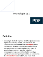 Imunologie Lp1-2 Date generale si Reactia de aglutinare