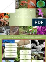 02 CLASIFICACIÓN DE LOS SERES VIVOS y Ramas de La Biología