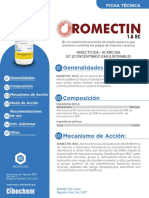 FICHA TECNICA Romectin 18 EC