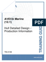 Pdfcoffee.com Tm 2106 Aveva Marine 121 Hull Detailed Design Production Information Rev30 PDF Free (1)