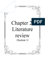 Literature Review: (Section 1)