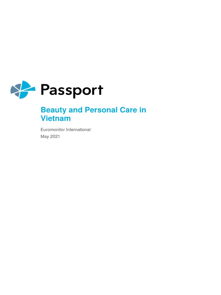 Beauty and Personal Care in Vietnam Euromonitor International May 2021 PDF Oral Hygiene Brand